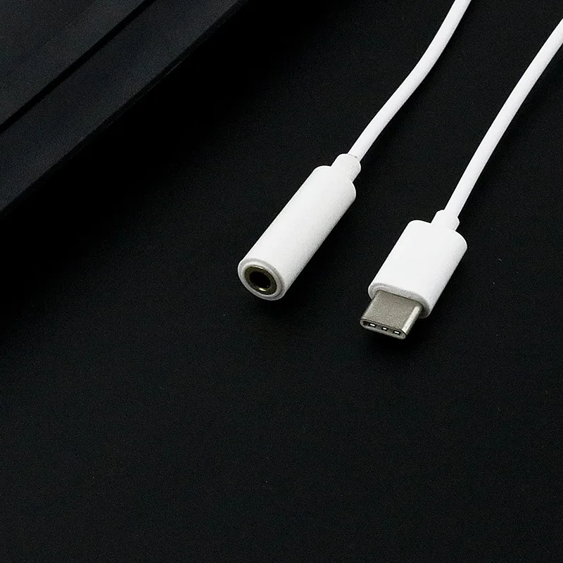 Аудиокабель QQQRGB Type-C для наушников 3 5 мм адаптер с музыкальным портом Usb 1 Type C AUX Jack