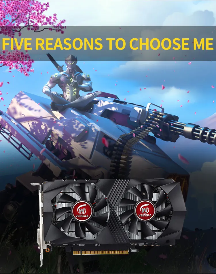Видеокарта GTX1050 GPU графическая карта 2G DDR5 игровая майнинговая карта Instantkill GTX950, GTX750, GTX650 для игр nvidia Geforce Gtx