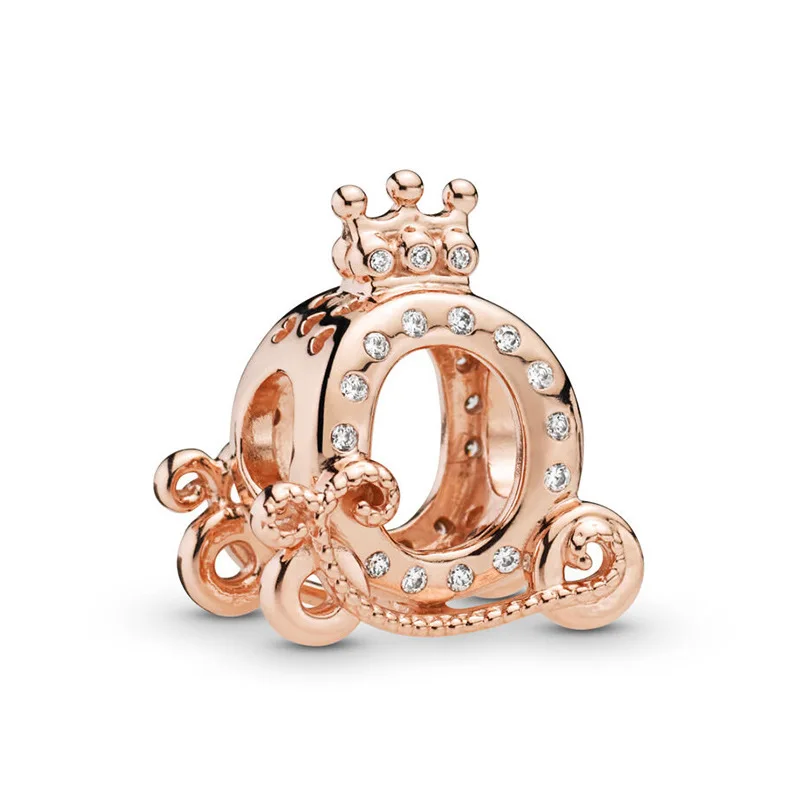 Модные оригинальные панские Подвески браслет тыква автомобиль бусина буквы