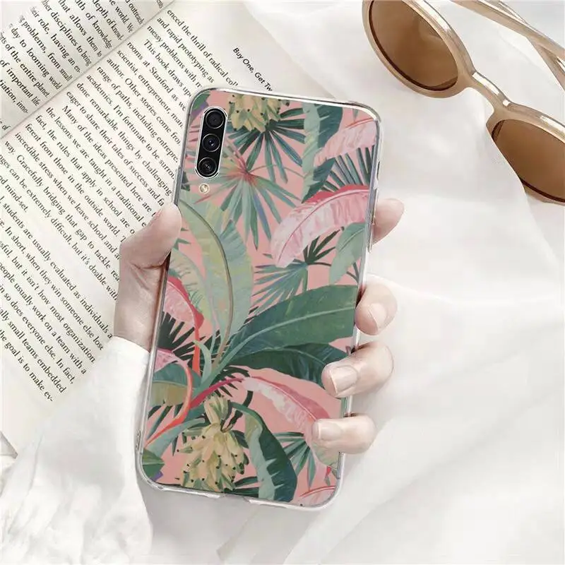 

lovely rainforest flamingos pink PhoneTransparent Samsung s9 s10 s20 Huawei honor P20 P30 P40 xiaomi note mi 8 9 pro lite plus