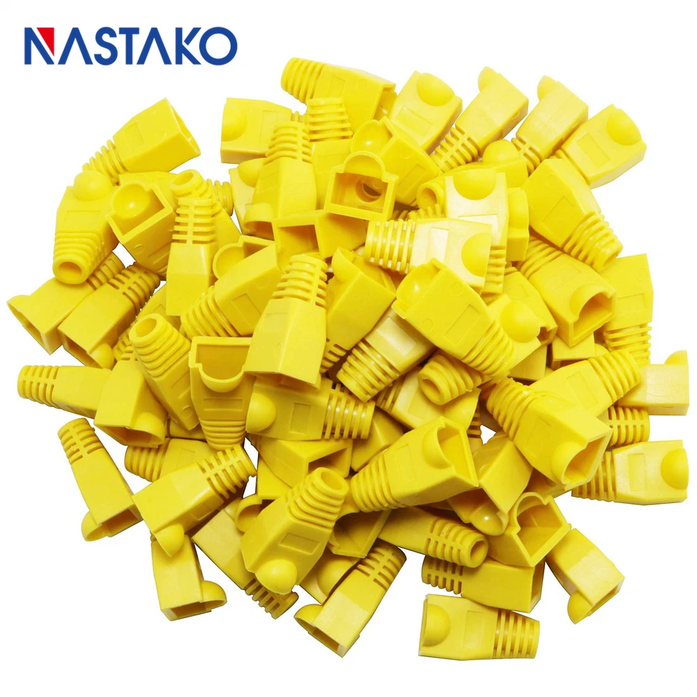 6 0 мм Cat5 Cat5e Cat6 RJ45 соединительный колпачок s сапоги разъемы кабеля Ethernet сетевой