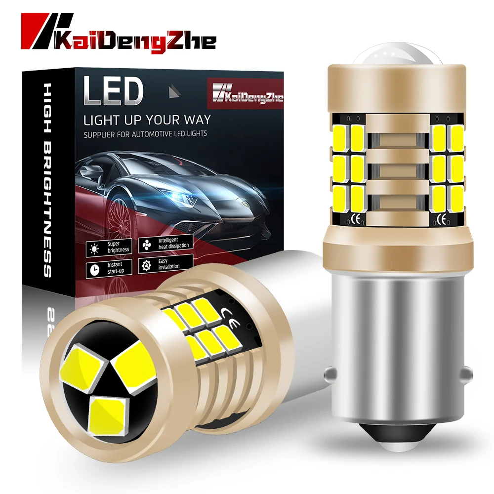 2 шт. 21smd 1156 BA15S BAU15S 1157 BAY15D P21W светодиодный Canbus Авто Лампа T20 7440 для автомобиля