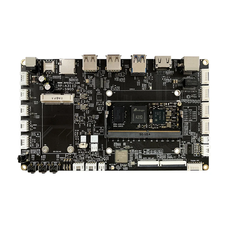AMLOGIC A311D 6-ядерный Android/Linux + QT панель с открытым исходным кодом оценочная плата