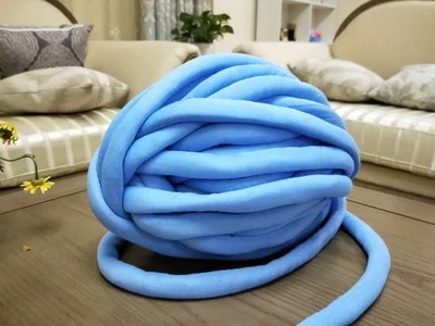 blue 250 г Супер крупная пряжа для одеяло ручной вязки крючком DIY Хлопок Рука вязание ровинг пряжа для одеяла ковер коровка пряжа - Цвет: blue