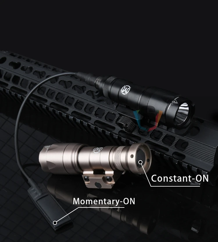 Тактическая вспышка для страйкбола тактическая мини Surefir M300 разведывательной