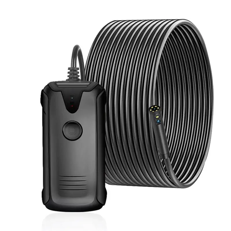 Двойной объектив Камера 8 мм камера Wifi эндоскоп HD 8LED Водонепроницаемый Wi Fi