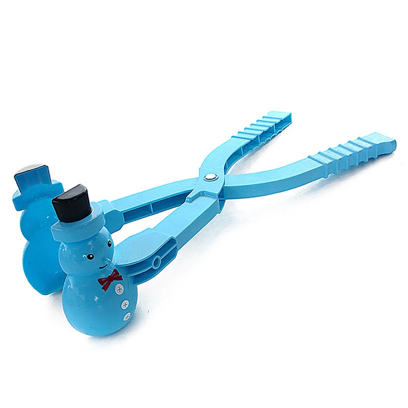 

Cartoon Snowman Snowball Maker Clip Snowman Shaped Snow Sand Mold Tool Winter Outdoor Fun Sports Playing Snow Tool Random Color