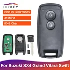 ФКС ID: KBRTS003 смарт-карта 315 МГц ID46 чип для Suzuki SX4 Grand Vitara Swift БЕСКЛЮЧЕВОЙ дистанционный ключ с 2 кнопками HU133