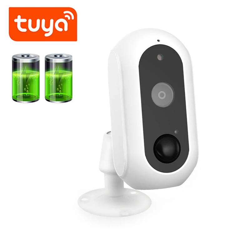 

Беспроводная IP-камера QZT Tuya с аккумулятором, HD 1080P, водонепроницаемая камера видеонаблюдения для дома, Wi-Fi мини-камера видеонаблюдения для по...