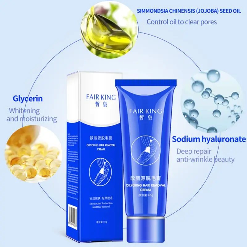 40 г крем для удаления волос унисекс Подмышечная подмышка ног бедра
