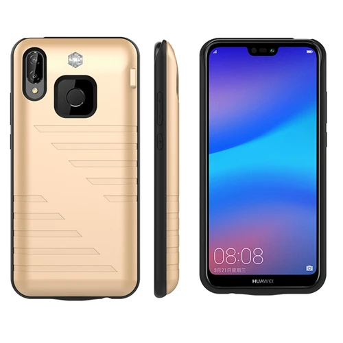 6800mah Gold 6800 мАч чехол для зарядного устройства для huawei P20 Lite чехол для резервного зарядного устройства чехол для телефона s PowerBank чехол для huawei P 20 Lite Nova 3E - Цвет: 6800mah Gold