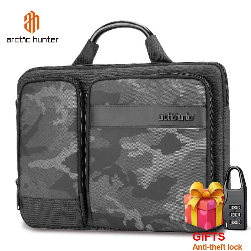 ARCTIC HUNTER мужской портфель сумка подходит для 15 6 дюймового бизнес ноутбука сумки