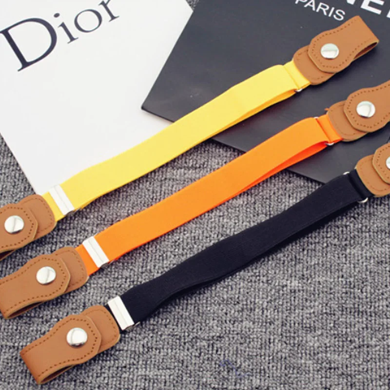 Модный Эластичный детский ремень с пряжкой поясной Детские аксессуары