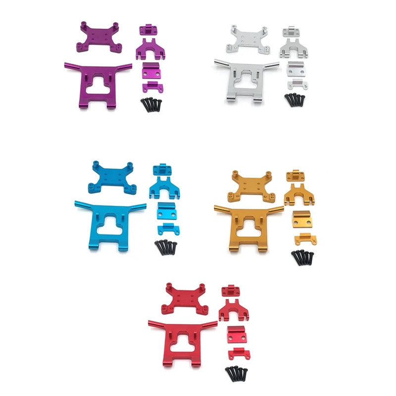 

for Wltoys 124018 1/12 RC Car Parts Metal Front Bumper Shock Absorber Tower Mount Upgrade Accessories