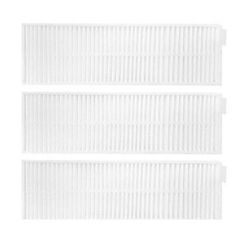 

2 Set Vacuum Cleaner Accessories: 1 Set Replacement Hepa Filter & 1 Set Main Brush Side Brush Filter Mop Cloth Set