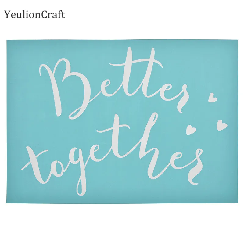 Chzimade Шелковый экран с надписью &quotBetter Together&quot для подушки украшение дома сделай