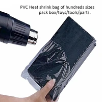100pcslot 47sizes pvc heat shrink wrap storage bag retail seal packing bag clear plastic polybag gift cosmetics packaging pouch