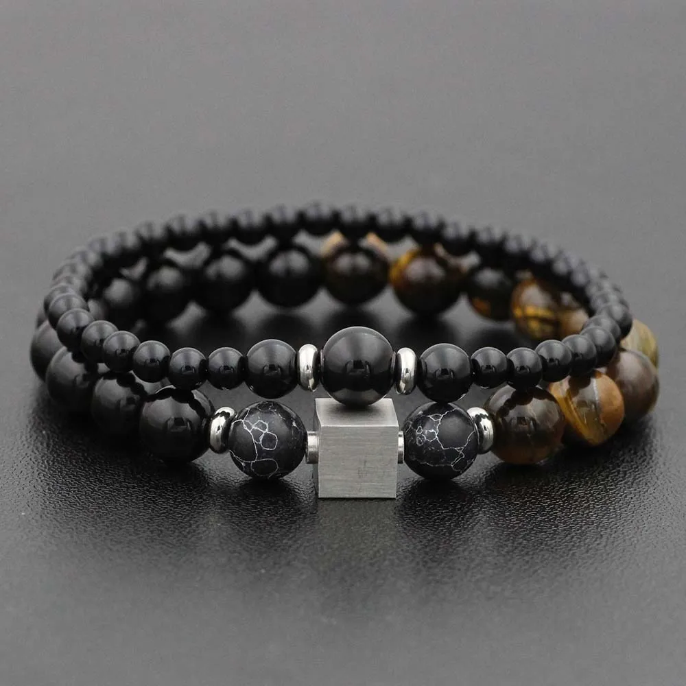 Браслет из нержавеющей стали для мужчин и женщин | Украшения аксессуары