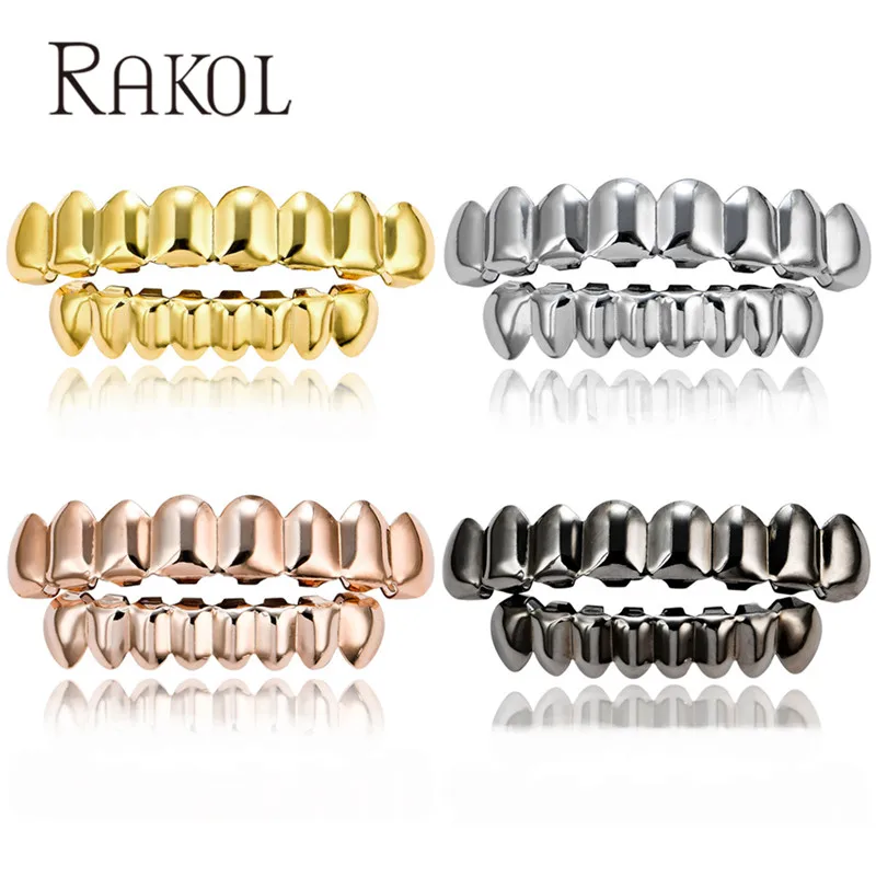 Подтяжки RAKOL в стиле хип-хоп полые декоративные скобы золотого цвета подходят для