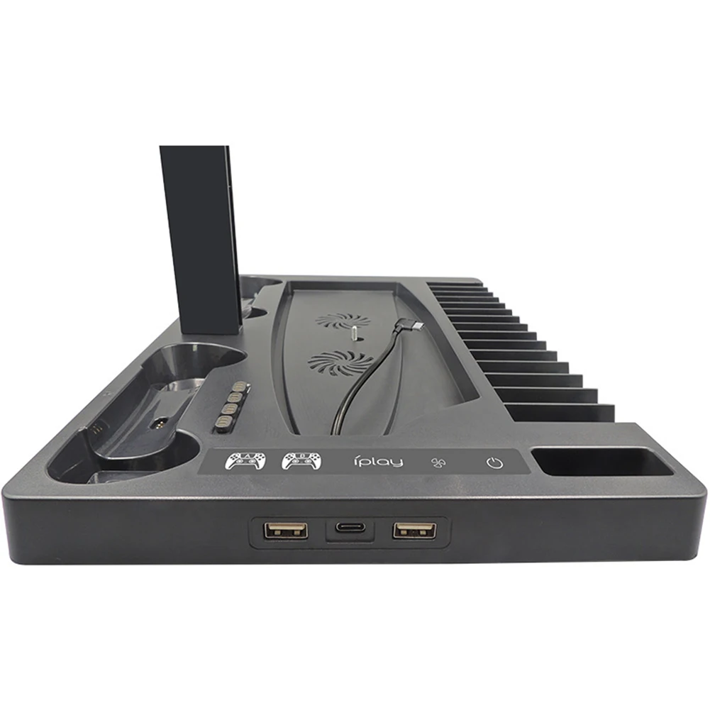 game console multifunctional cooling stand dual charging dock for ps5 universal electronic machine accessories free global shipping