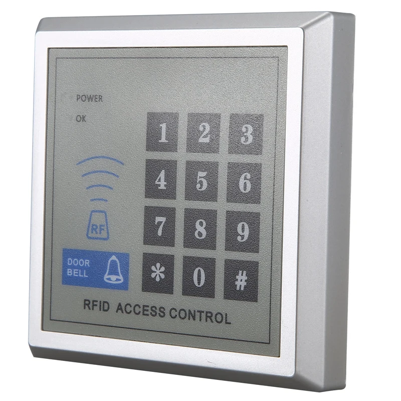 rfid keypad access control system device machine security proximity entry password door lock smart door lock system free global shipping