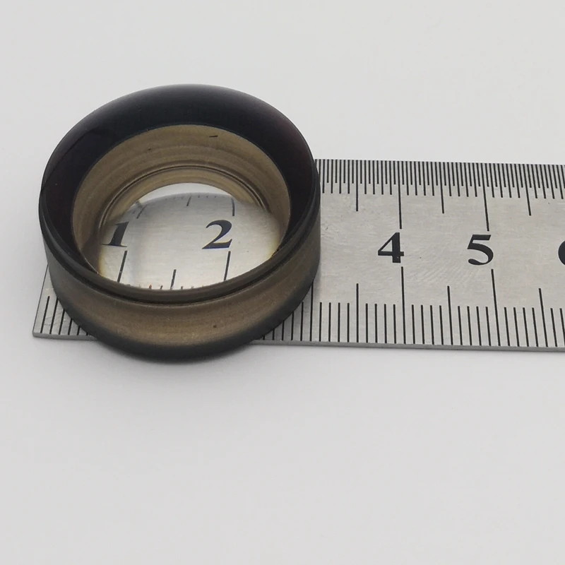 Оптическое оборудование стеклянный куб съемка пользовательский образец