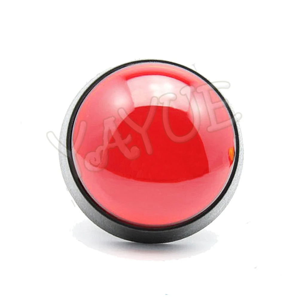 1 шт. 60 мм большая круглая аркадная кнопка со светодиодной подсветкой и