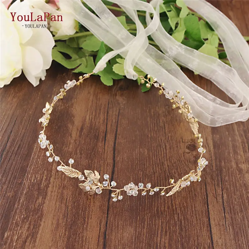 Ivory organza YouLaPan SH122 ремешок для свадебного платья Золотые листья пояс невесты горный хрусталь ремень золотой пояс хрустальный свадебный пояс для вечернего платья - Цвет: Ivory organza