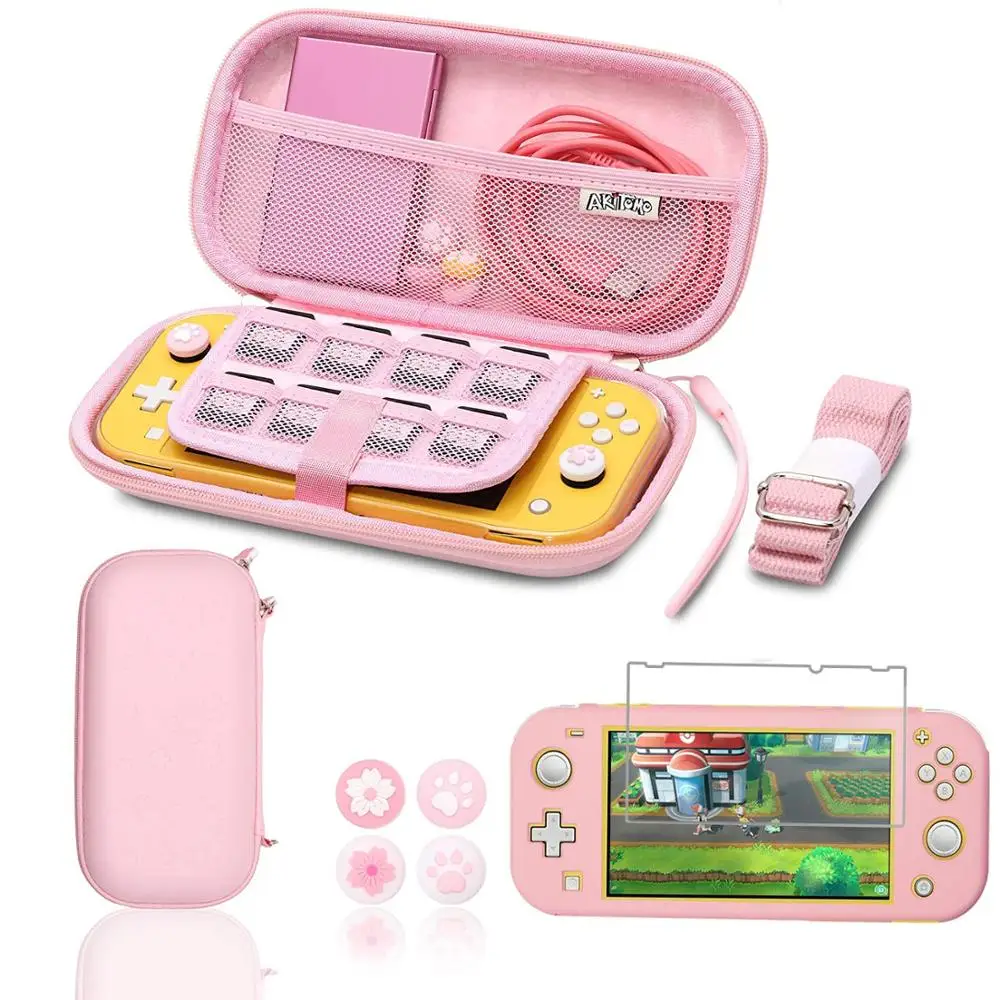 Для Switch lite Pink Sakura Carry чехол защитная сумка с защитой от воды захваты для большого