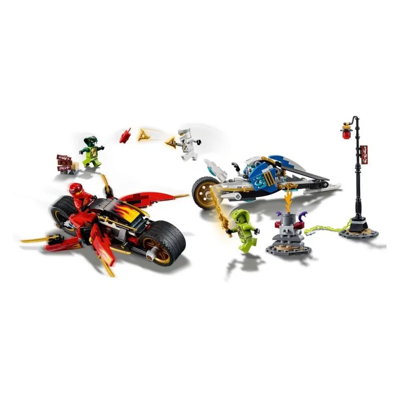 2019 Ninjagoes Kai's Blade Cycle и Zane's снегоход Фигурки Модели Строительные блоки