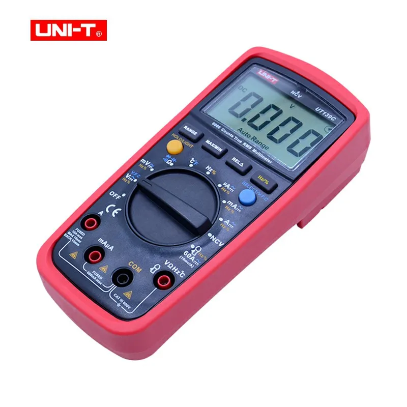 Цифровой мультиметр UNI-T UT139C измеритель True RMS ручной тестер 6000 отсчетов вольтметр