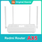 Новый Xiaomi Redmi роутер AX5 2,4G5,0 GHz 256M WiFi 6 Mesh Gigabit двухдиапазонный беспроводной Wi-Fi ретранслятор 4 антенны с высоким коэффициентом усиления