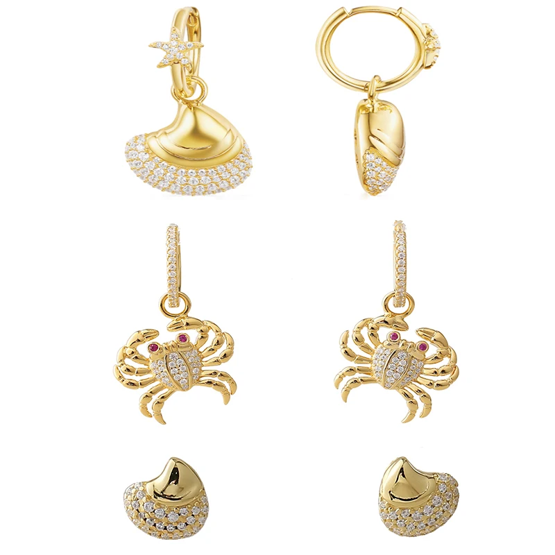 Высококачественные серьги гвоздики из стерлингового серебра 925 пробы с микро