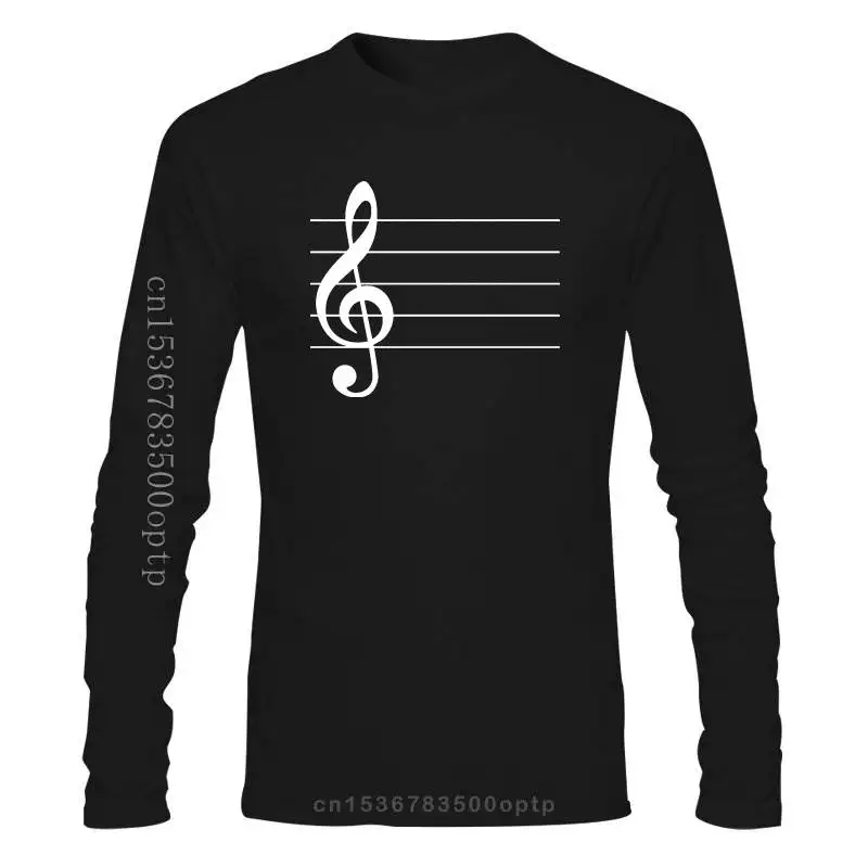 

New Treble Clef Mens T-Shirt - Music - Musician - Piano - Pianist - Guitarist - Gift Full-Figured Tee Shirt