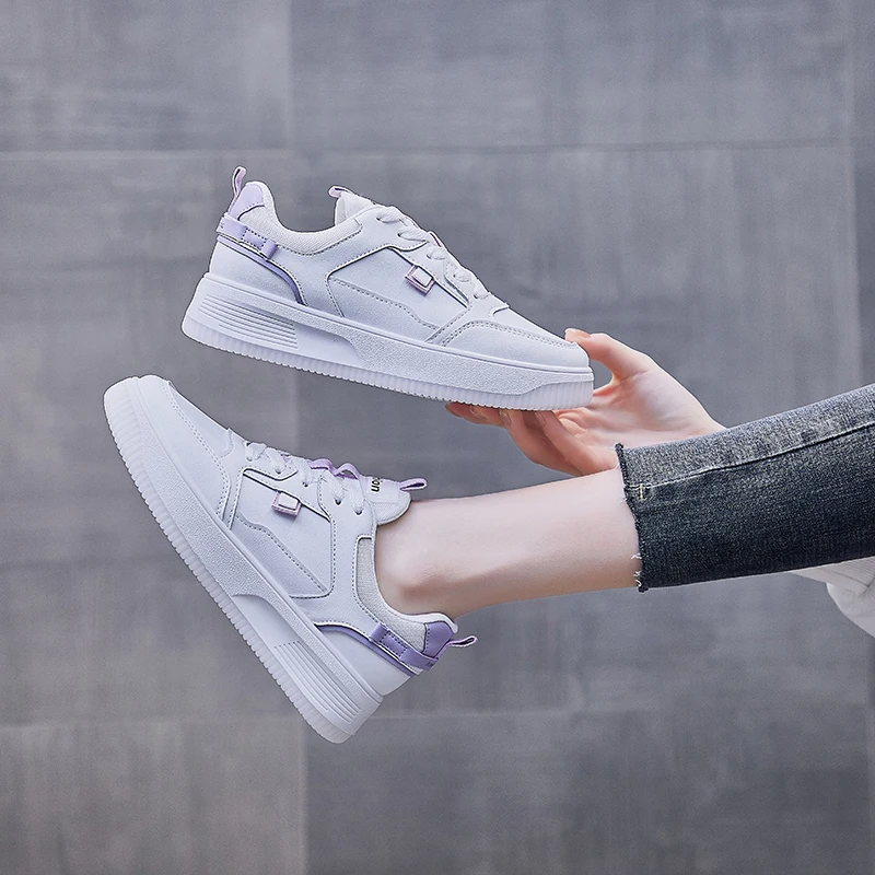 Tenis Feminino 2021 Women Tennis Shoes Leather Breathable Sneakers Wear-resistant Fitness Sport Shoes for Outdoor Zapatilla