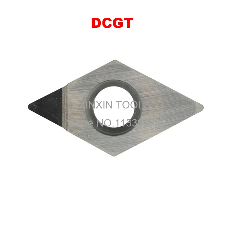 

DCGT070202 DCGT 070204 dcgt11T302 dcgt 11T304 DCGT11T308 PCD CBN Diamond Inserts Internal Turning Tool Blade CNC Lathe Tools