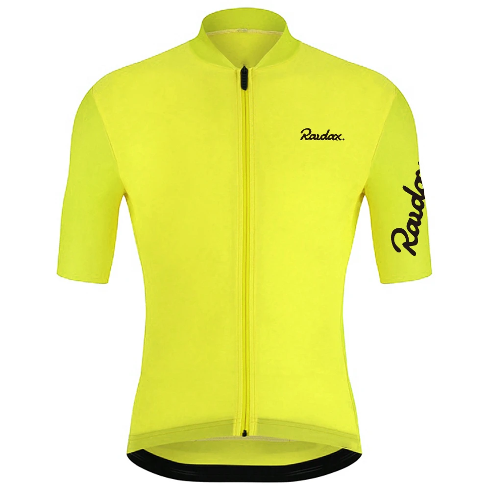 

2021 RAPHA Summer Men's MTB Breathable Jersey Short-sleeved Outdoor Triathlon Cycling Sportswear Quick-drying