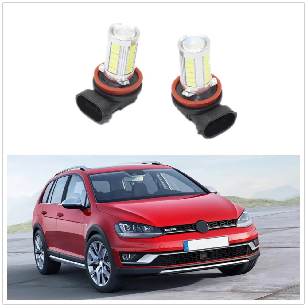 2 шт. Автомобильные светодиодные лампы H11/ H8 для VW Golf 7 A7 MK7 Alltrack 2014 2015 2016 2017 2018|Фара