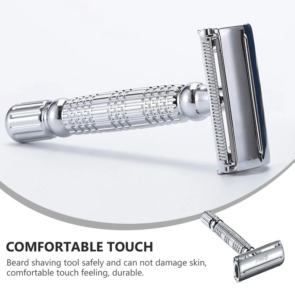 

Old Style Double-edged Shaver Manual Shaver Body Hair Razor Traditional Shaver