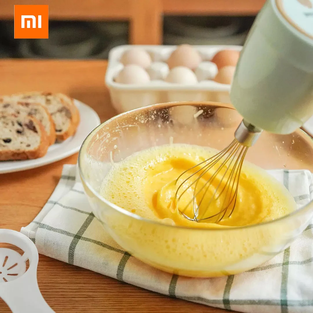 

Xiaomi PE4580 Wireless Whisk Long battery life 1300ma large-capacity battery five-speed speed regulation, wireless work