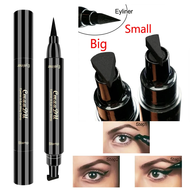 Подводка для глаз с маркерами жидкая Водостойкая подводка со стрелками