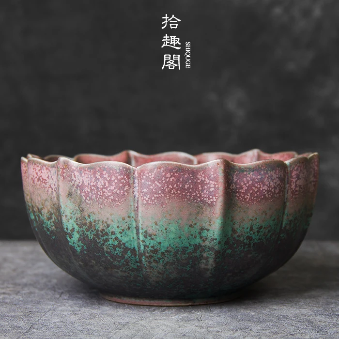 

handmade ceramic cups of restoring ancient ways to build large tea wash water kiln pot in hot water jar DouBi wash
