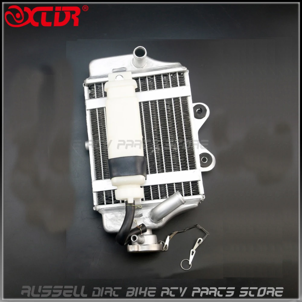 Водяной бак радиатор двигателя для мотоцикла XMoto Apollo SHINERAY Zongshen Loncin Lifan 150cc 200cc 250cc