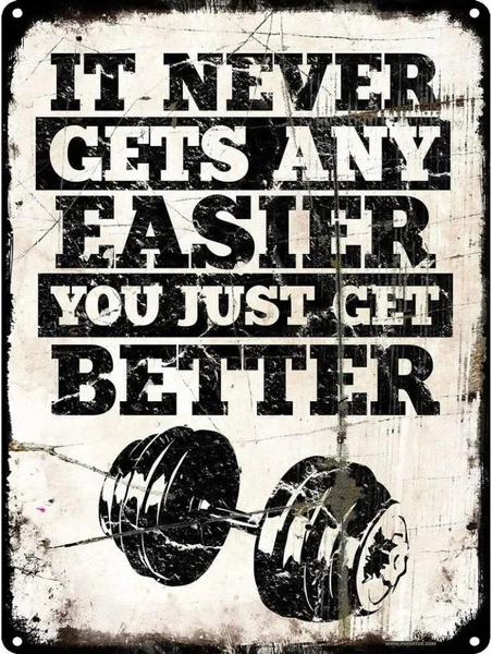 

Жестяной постер в винтажном стиле, с надписью «Better Metal Tin» 8x12 дюймов