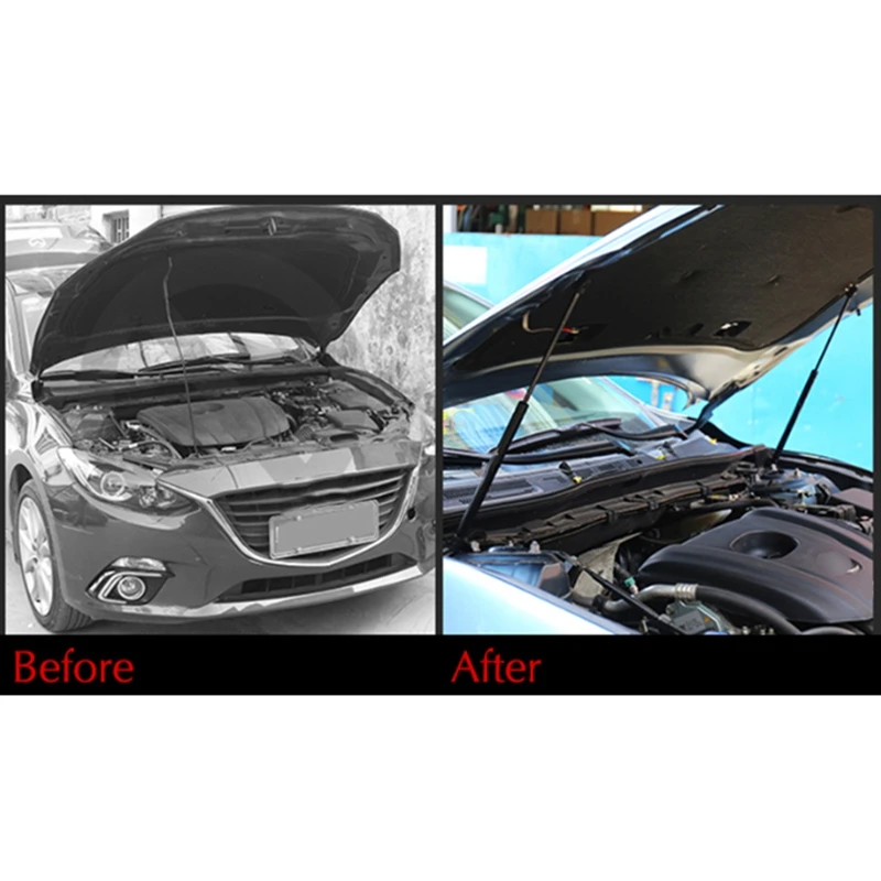 NewFor Mazda 6 Atenza Автомобильная передняя крышка капота двигателя гидравлический стержень, пружинный упор амортизаторы кронштейн автомобиля-Стайлинг