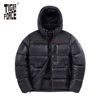 tiger force mens winter jacket hooded coat casual clothing warm thick pocket zipper down jackets winter parka men brand 70793