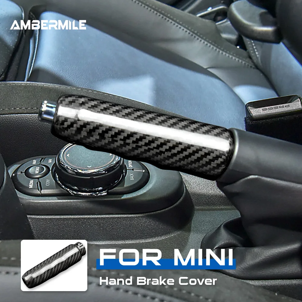 AMBERMILE твердое углеродное волокно для Mini Cooper F55 Hardtop F57 F56 аксессуары хэтчбека