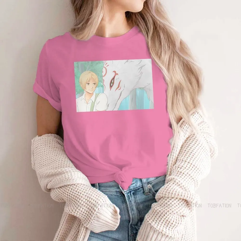

And Madara Hipster TShirts Natsume Yuujinchou Natsume's Book Of Friends Female 5XL Harajuku Pure Cotton Streetwear T Shirt
