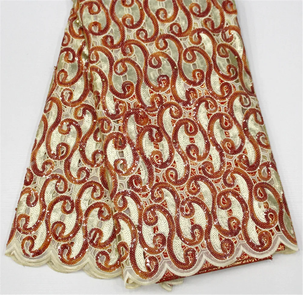 Последняя африканская органза кружевная ткань 2020 французское кружево с