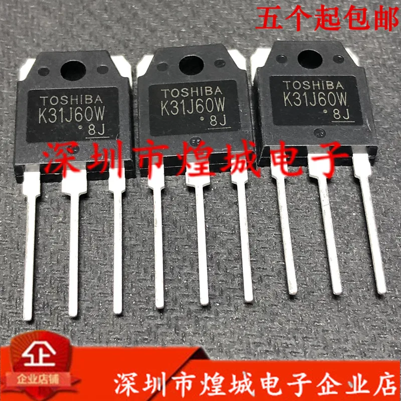 

10 шт. K31J60W TK31J60W TO-3P 600V 31A 5